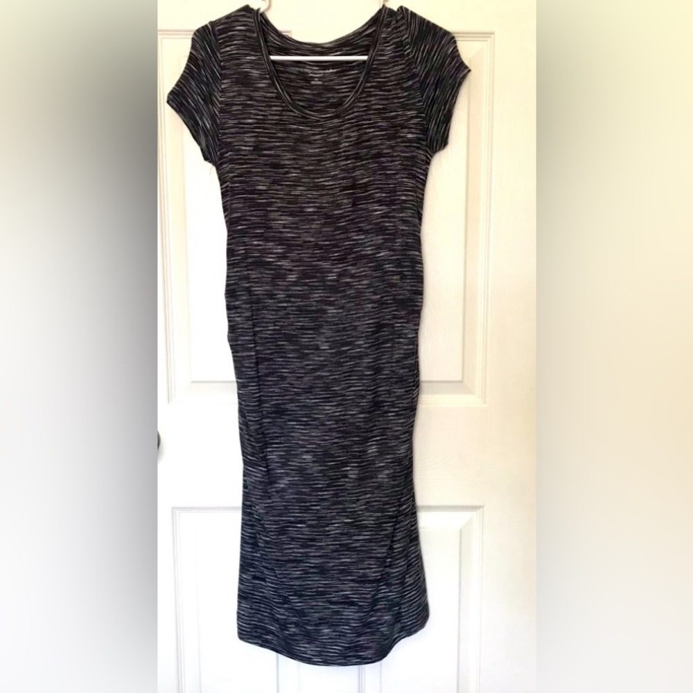 Liz Lange Maternity Midi Dress, Scoop Neck